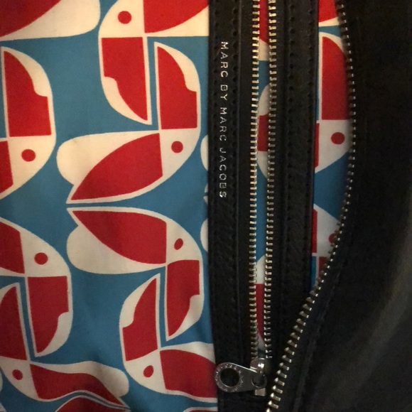 Marc Jacobs- black lamb leather weekender tote - Picture 5 of 8